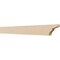 Ekena Millwork 2in. W x 4in. H x 36in. L Monterey Woodgrain TimberThane Rafter Tail, Primed Tan RFTUR02X04X36MONRCPR - alternate 1